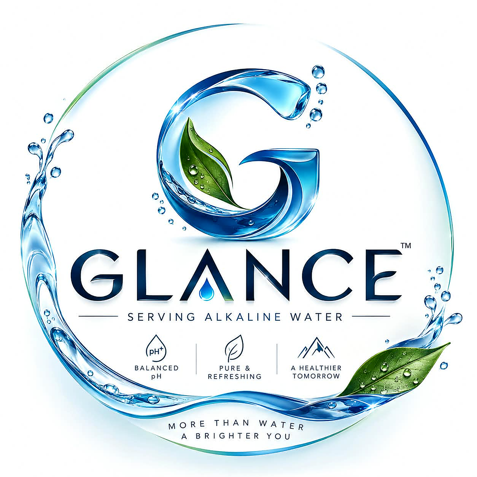 Glance Alkaline Water